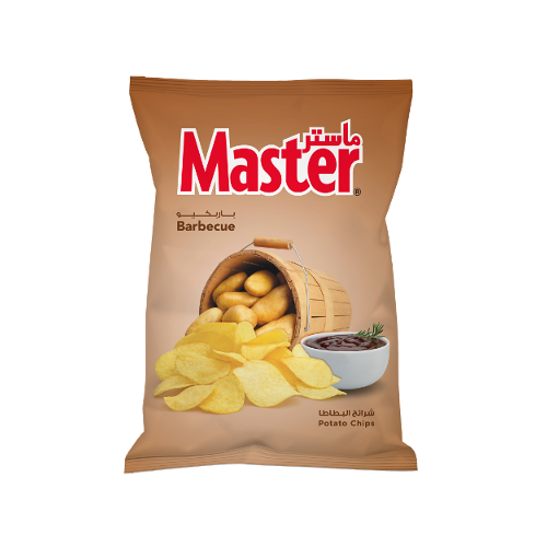 Master Chips Barbecue 40g GRESAM Handels GmbH