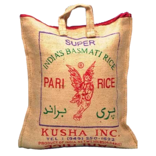 Pari Basmati Reis 5kg - Jute Bags | GRESAM Handels GmbH