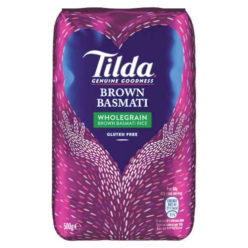 Tilda Braun/Vollkorn Basmati Reis 500g