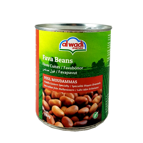 Al Wadi Foul Moudammas/Fava Beans 780g/850ml