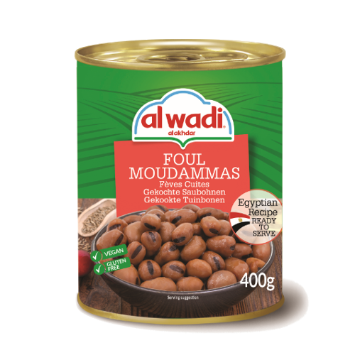 Al Wadi Foul Moudammas Ägyptische Art m/ Cumin 400g