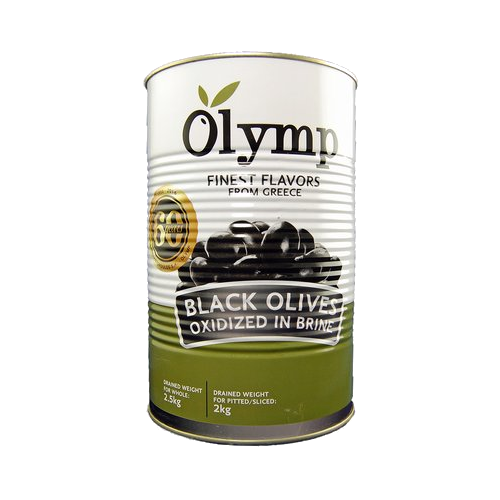 Schwarze Oliven ohne Kerne Oxidized Mamouth 101-110 2kg