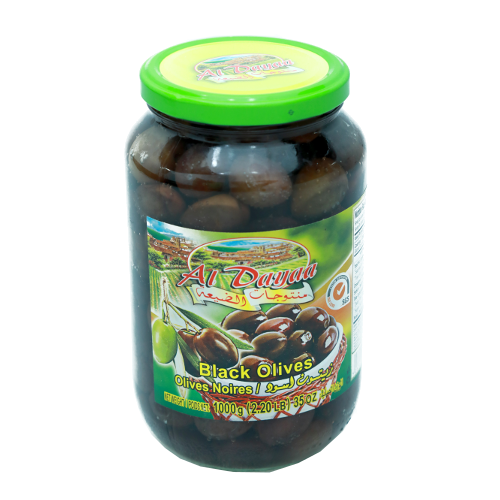 Al Dayaa Schwarze Oliven 1kg