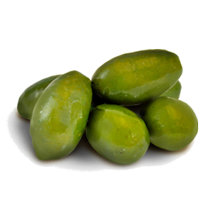 Grüne Cerignola Oliven 70/90 in Kubel 4 Kilo