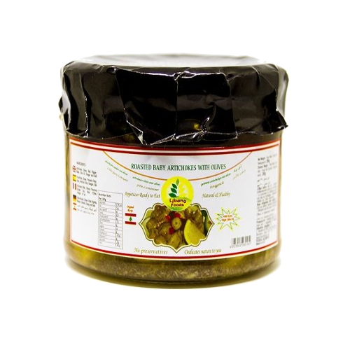 Libano Foods Geröstete Artischocken m/ Oliven 290g
