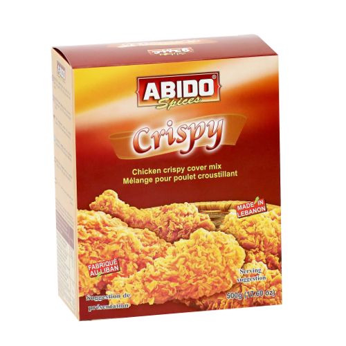 Abido Mixed Crispy für Hühner, scharf 500g