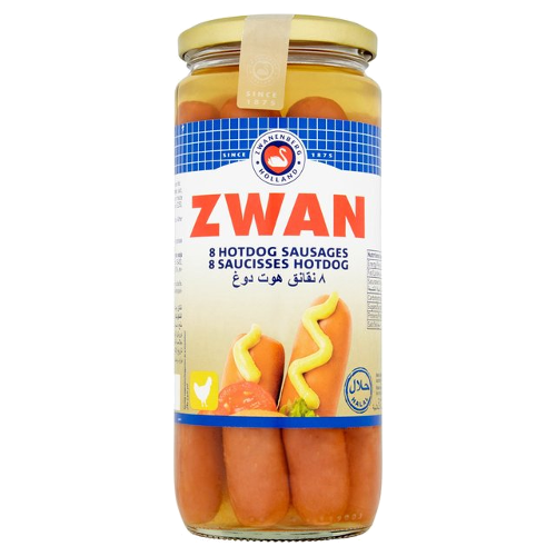 ZWAN Chicken/Hühner Hotdog 720g
