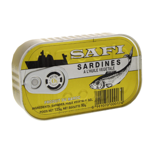 Safi Sardinen in Vegetable Oil 125g