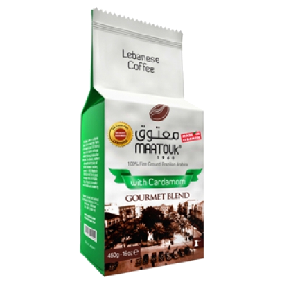 Al Maatouk Kaffee mit Kardamom 450g - Libanon