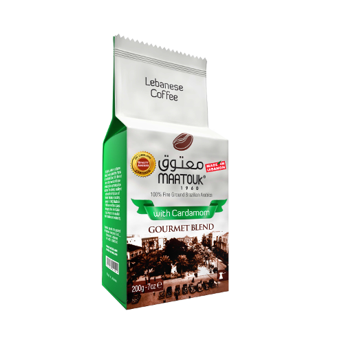 Al Maatouk Kaffee mit Kardamom 200g - Libanon 