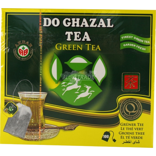 Do Ghazal Grüner Tee, 100 Beutel