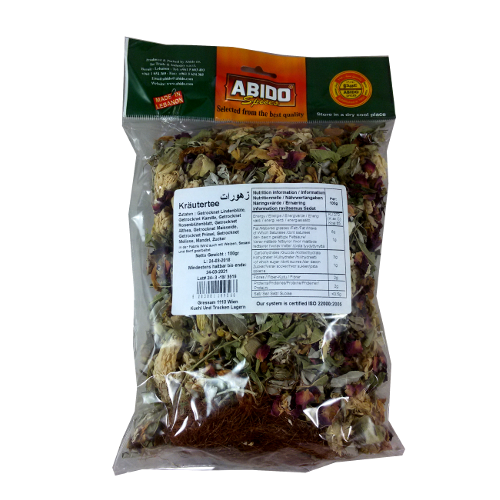 Abido Zouhurat/Kräutertee 100g - Libanon