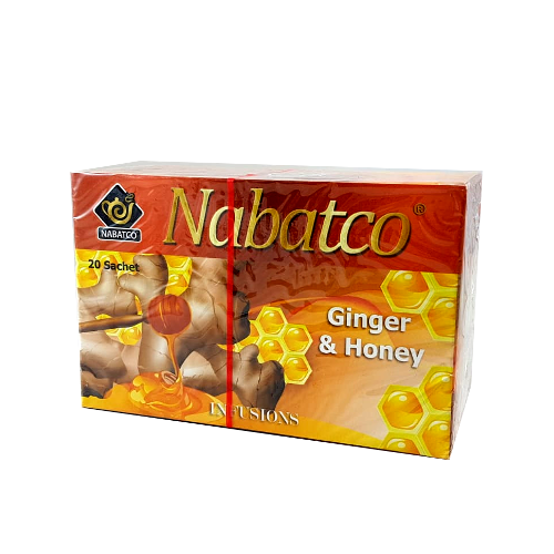 Nabatco Tee, 20 Beutel, Ingwer & Honig