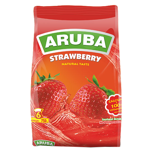 Aruba Instant Pulvergetränk, Erdbeere 750g