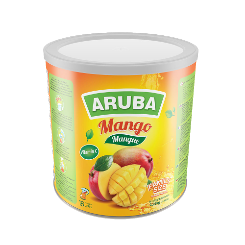 Aruba Instant Pulvergetränk in Dose, Mango 2,25kg