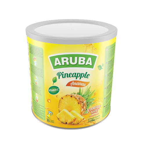 Aruba Instant Pulvergetränk in Dose, Ananas 2,25kg