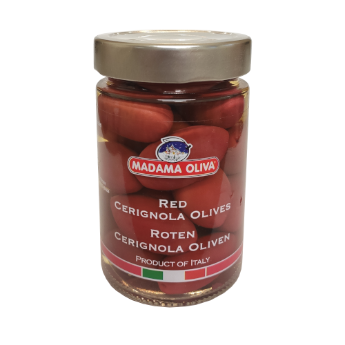 Rote Cerignola Oliven 300g
