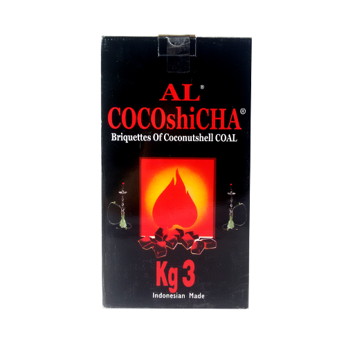 Al Cocoshicha Kokosnusskohle Indonesien 3kg