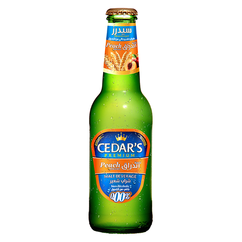Cedar's Alkoholfreies Bier, Pfirsich 250ml