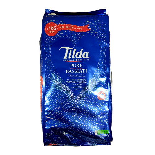 Tilda Basmati Reis 10kg + 10% Free