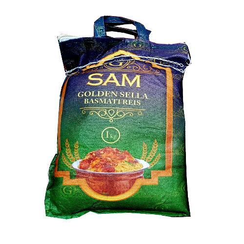 SAM Golden Sella Basmati Reis 1kg
