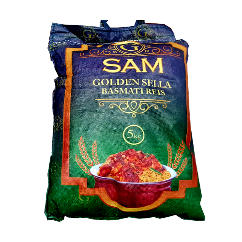 SAM Golden Sella Basmati Reis 5kg