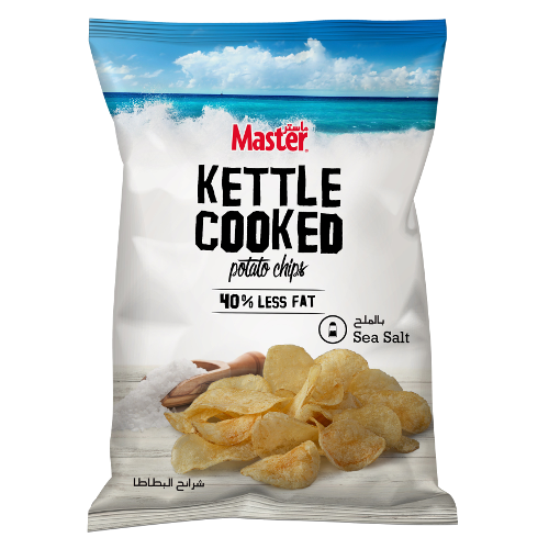 Master Kettle Chips, Sea Salt 40g