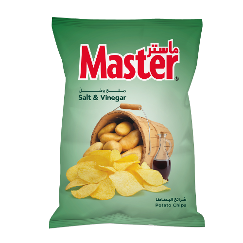 Master Chips, Salt & Vinegar 120g