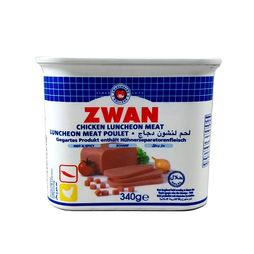 Zwan Chicken Luncheon, scharf 340g - Halal