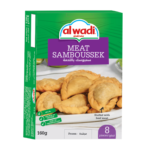 Al Wadi Tiefkühl Sambousek Meat 160g