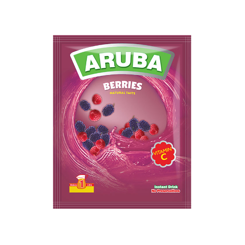 Aruba Instant Pulvergetränk, Beeren (12x30g/12x1Liter)