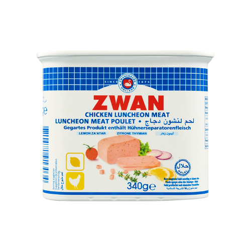 Zwan Chicken Luncheon m/ Zitrone & Thymian/Zaatar 340g