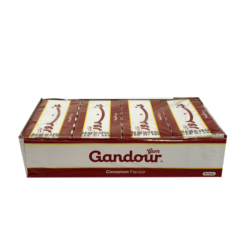 Gandour Kaugummi, Cinnamon Flavour, 20 Packungen