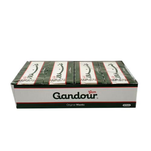 Gandour Kaugummi, Mastic Flavour, 20 Packungen