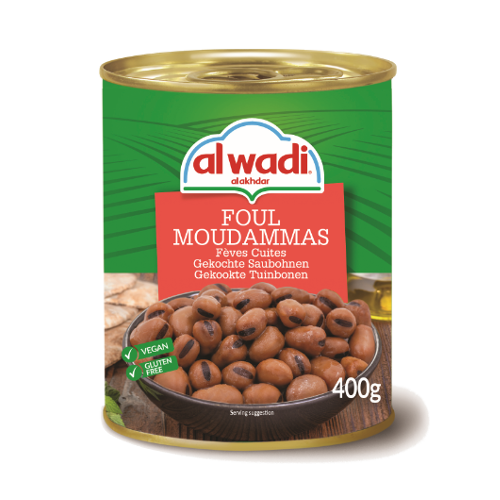 Al Wadi Foul Moudammas/Fava Beans 400g