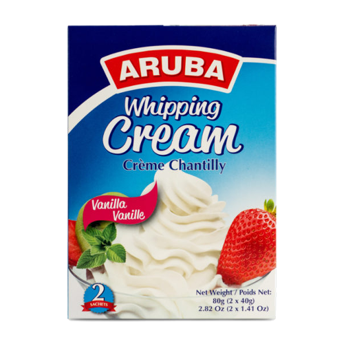 Aruba Schlagobers, Vanille 80g