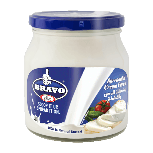 Bravo Streichkäse 500g - Blau