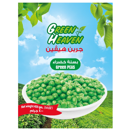 Green Heaven Tiefkühl Grüne Erbsen 400g