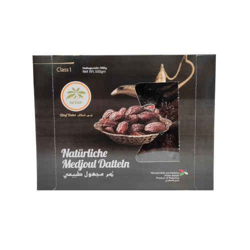 Qitaf Königsdatteln/Medjoul Dates 500g - Palestina