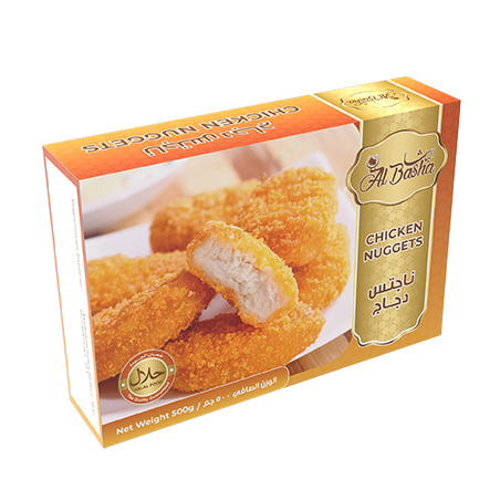 Al Basha Chicken Nuggets Tempura 500g - Halal