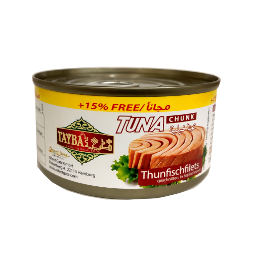 Tayba Thunfischstücke in Öl 185g (15% Free)