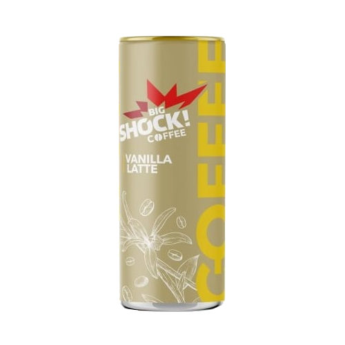 Big Shock Kaffee Vanilla Latte 250ml